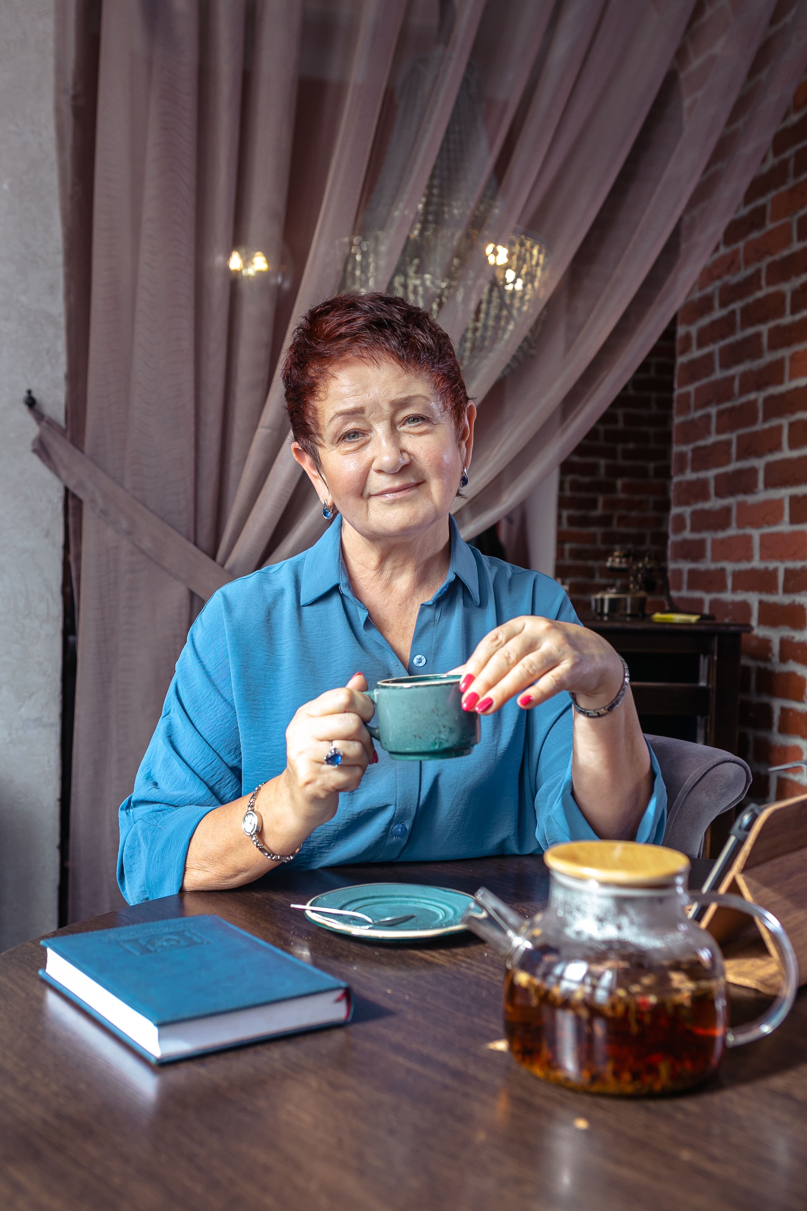 Доктор Светлана Ищенко за чашкой чая